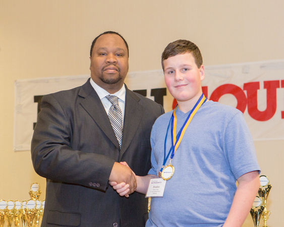 Branden Yates (8) - 10th Individual - Ft. Couch Middle School - Pittsburg Chapter