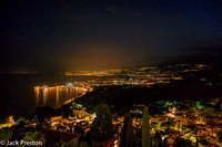 Night view from Taormina